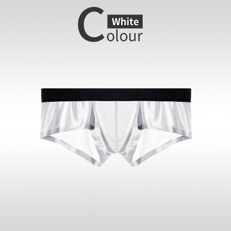 QS Glossy Satin Stretch Silky Boxer Briefs