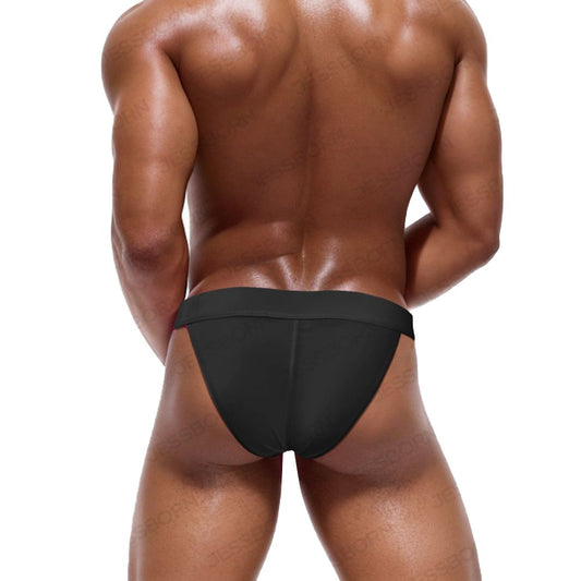 Metal-ringed pure cotton sexy briefs