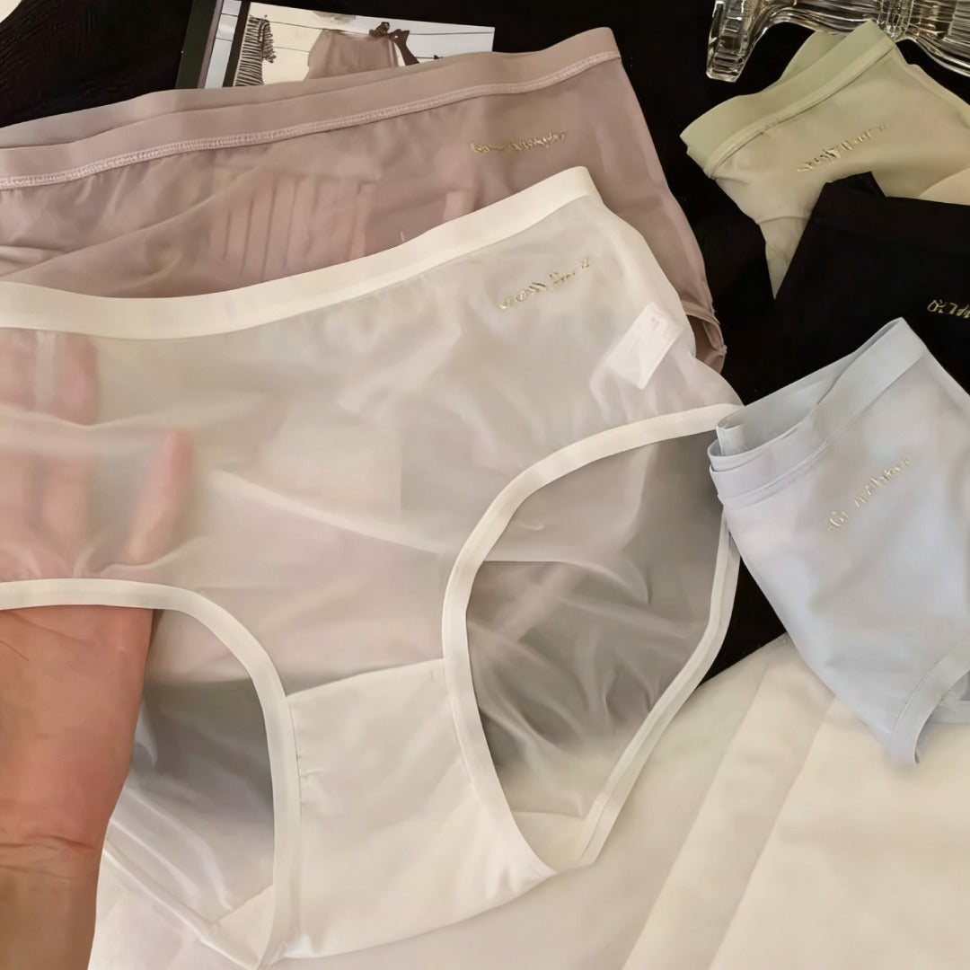 QS Nude-Feel Silk Panties (4 Packs)