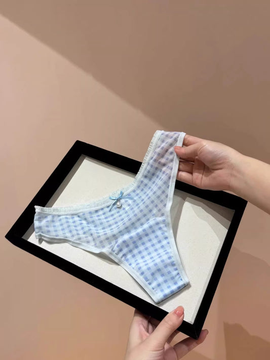 QS Low-rise Pearl Pendant Briefs (4 Packs)