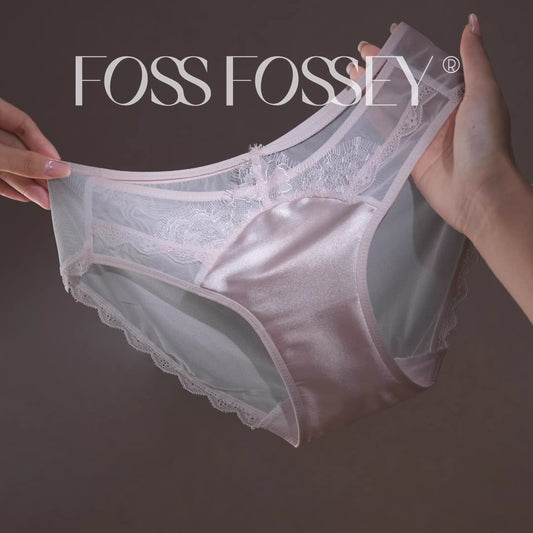 QS Luxury Satin Lace Briefs (4 Packs)