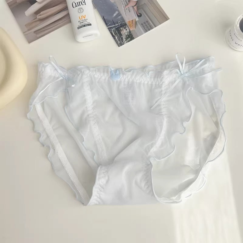 QS Sweet Bow Ruffled Briefs (4 Packs)