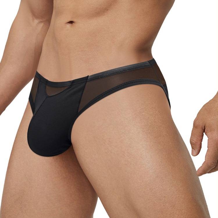 QS Transparent Patchwork Sexy Briefs