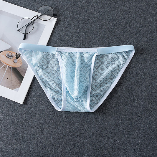 QS Elastic Breathable Lace Briefs
