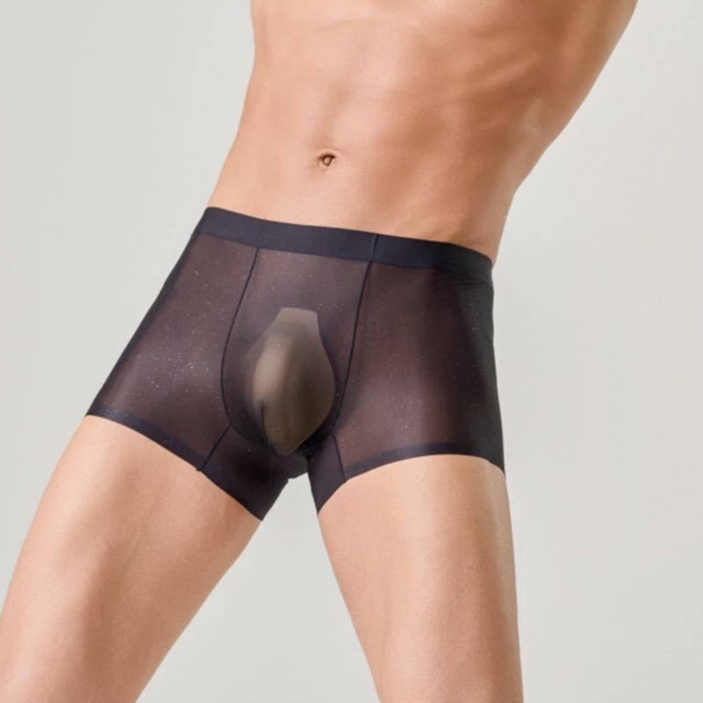 QS Starry Sky Ultra-Thin Transparent Boxer Briefs
