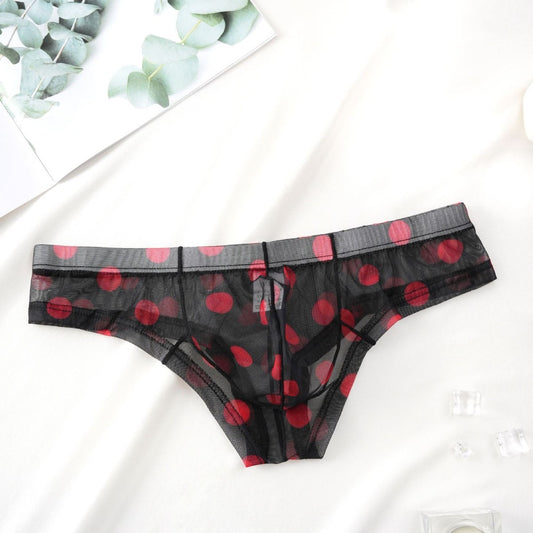 QS Ultra-thin Polka Dot Printed Briefs