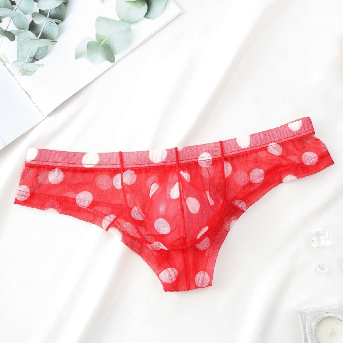 QS Ultra-thin Polka Dot Printed Briefs