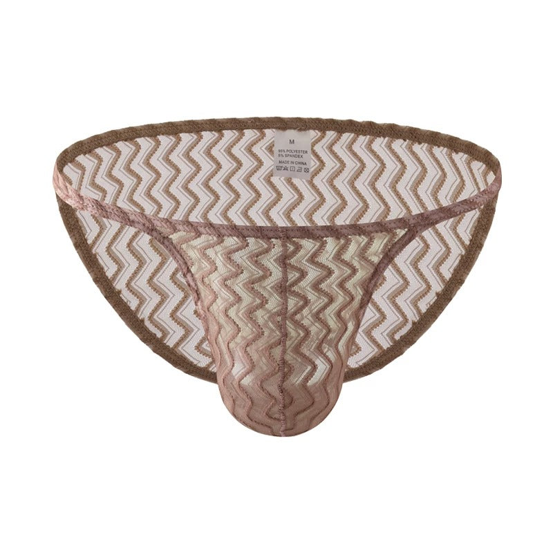 QS Breathable Lace Sexy Briefs
