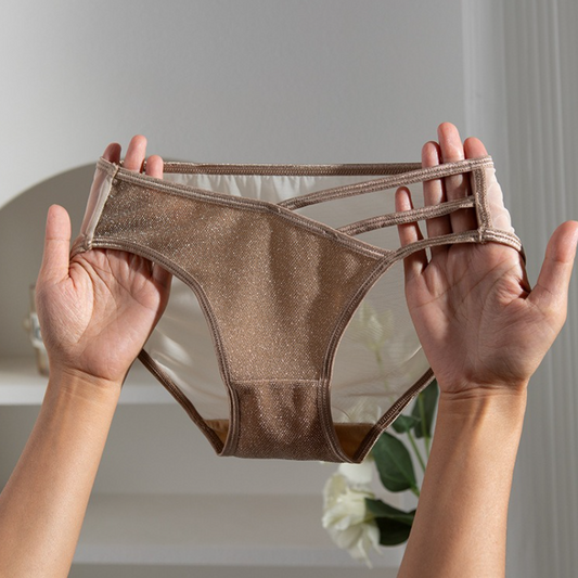 QS Sparkling Cutout Sexy Panties (4 Packs)