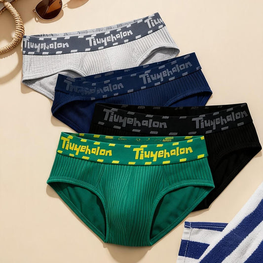 ZD Sport Letter Cotton Briefs