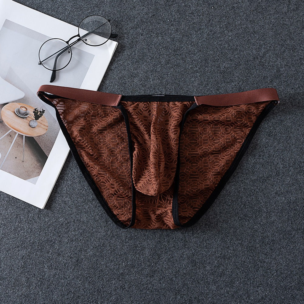QS Elastic Breathable Lace Briefs