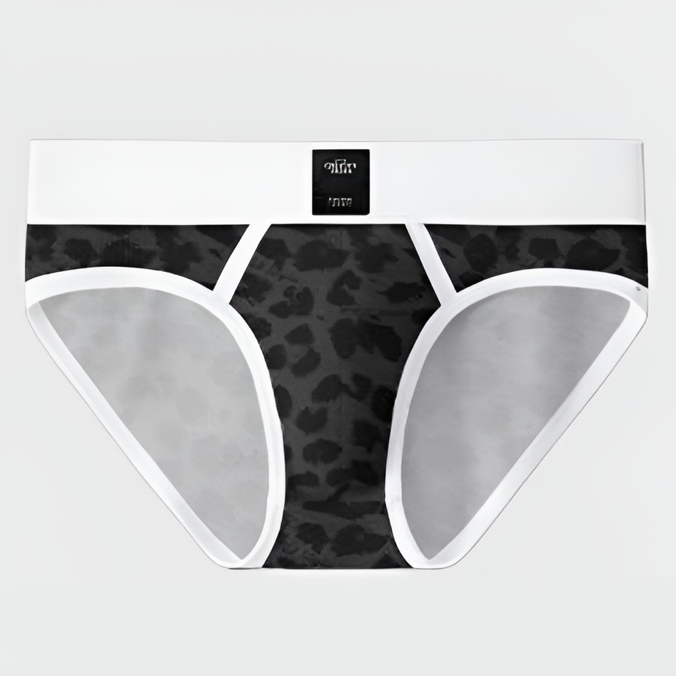 Textured Mesh Low-Rise Briefs