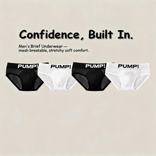 ZD Sweat-Wicking Anti-Bacterial Mesh Briefs