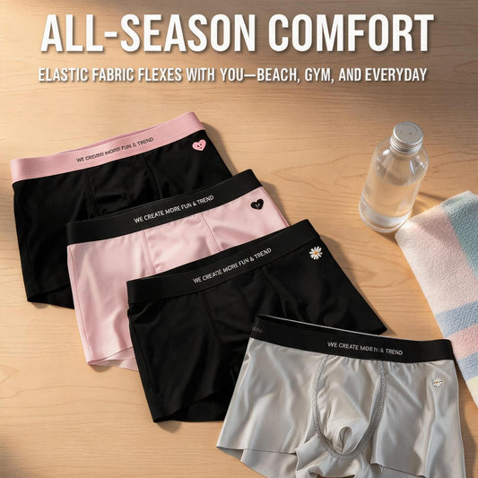 ZDIce Silk Modal Heart Briefs