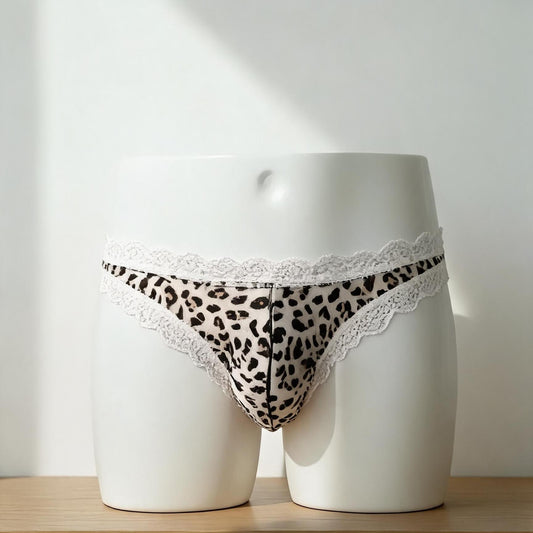 ZD Leopard Lace Briefs