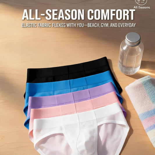 ZD Versatile Designer‑Style See‑Through Briefs