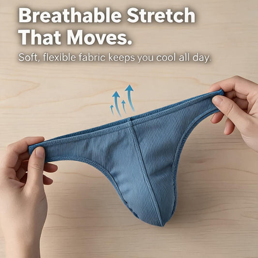 ZD Stretchy Silky Basic Thong
