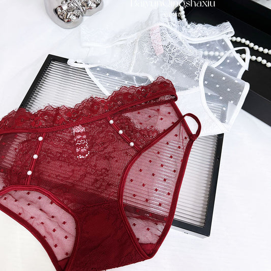 ZD Pearl Embellished Lace