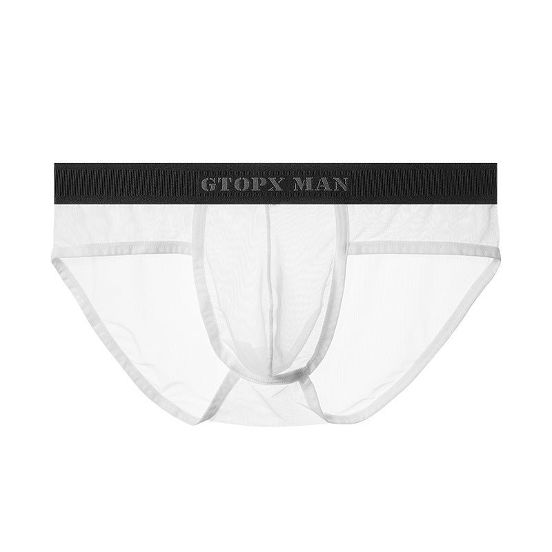 ZDBlack-Trim Sheer Comfort Briefs