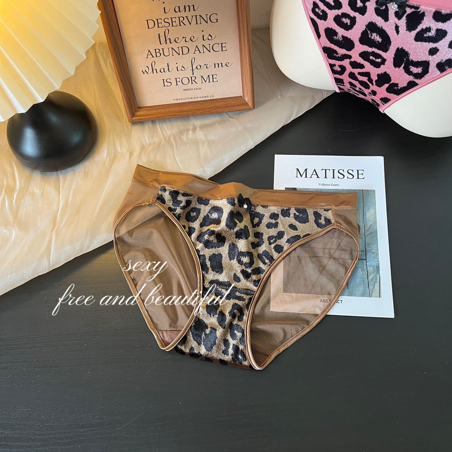 ZD Leopard Silk Briefs