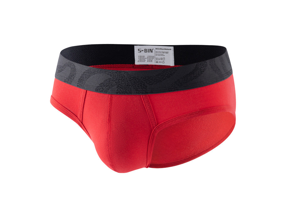 ZD Breathable Cotton Snake Print Briefs