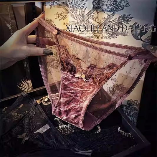 QS Velvet Lace Panties (3 Packs)