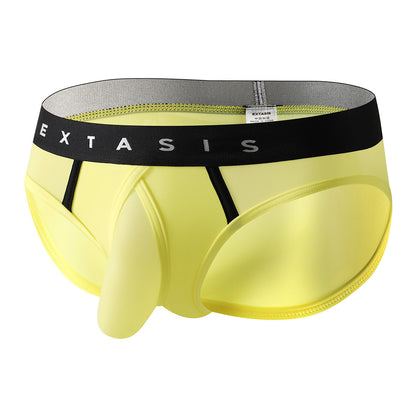 Letter Waistband Pouch Contoured Briefs