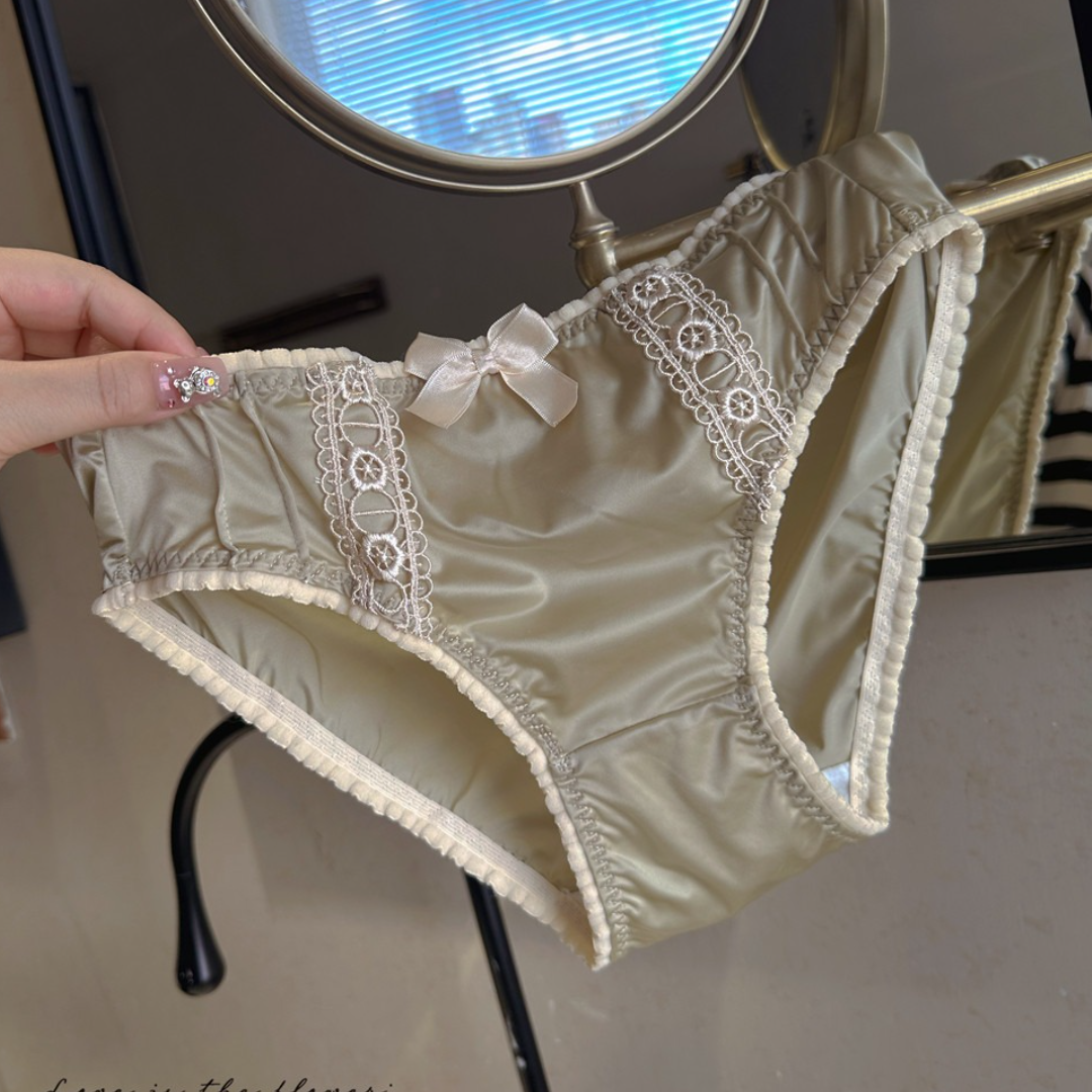 QS Satin Bow Panties