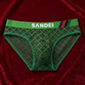 ZD【Limited Time Offer 】Grid Lace Wide Waistband Sporty Comfort Men's Underwear