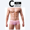 QS Sheer Ice Silk Sexy Boxer Briefs