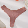 QS Sexy Ribbed Thong