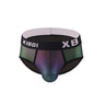 Reflective trendy sports briefs