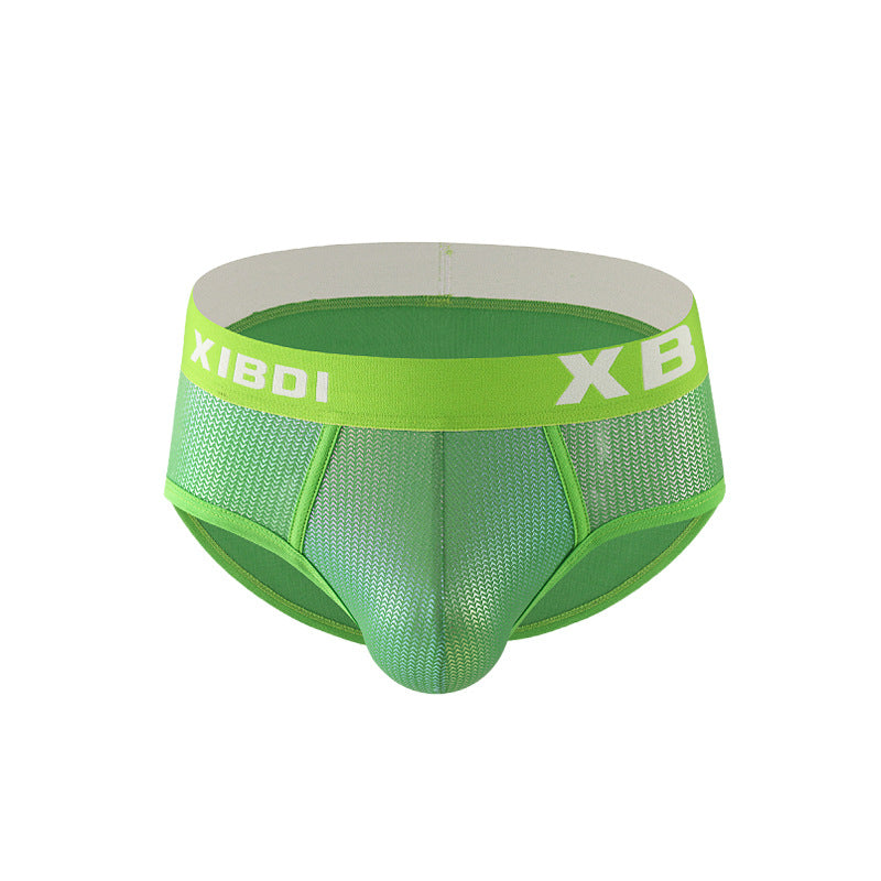 Reflective trendy sports briefs