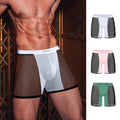 QS Ultra-thin Transparent Sexy Sport Boxer Briefs