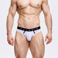 Letter Waistband Pouch Contoured Briefs