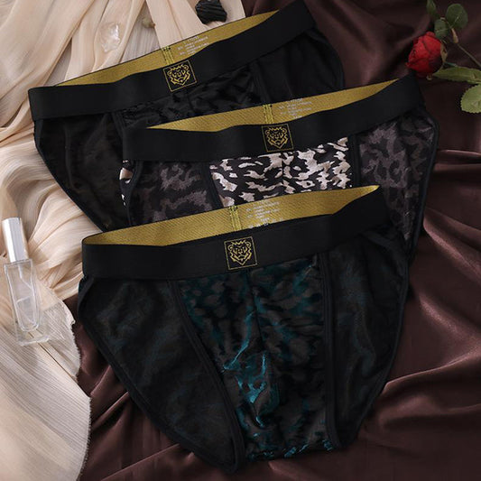 Sexy leopard print briefs