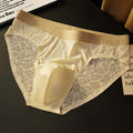 Spiderweb satin pouch briefs