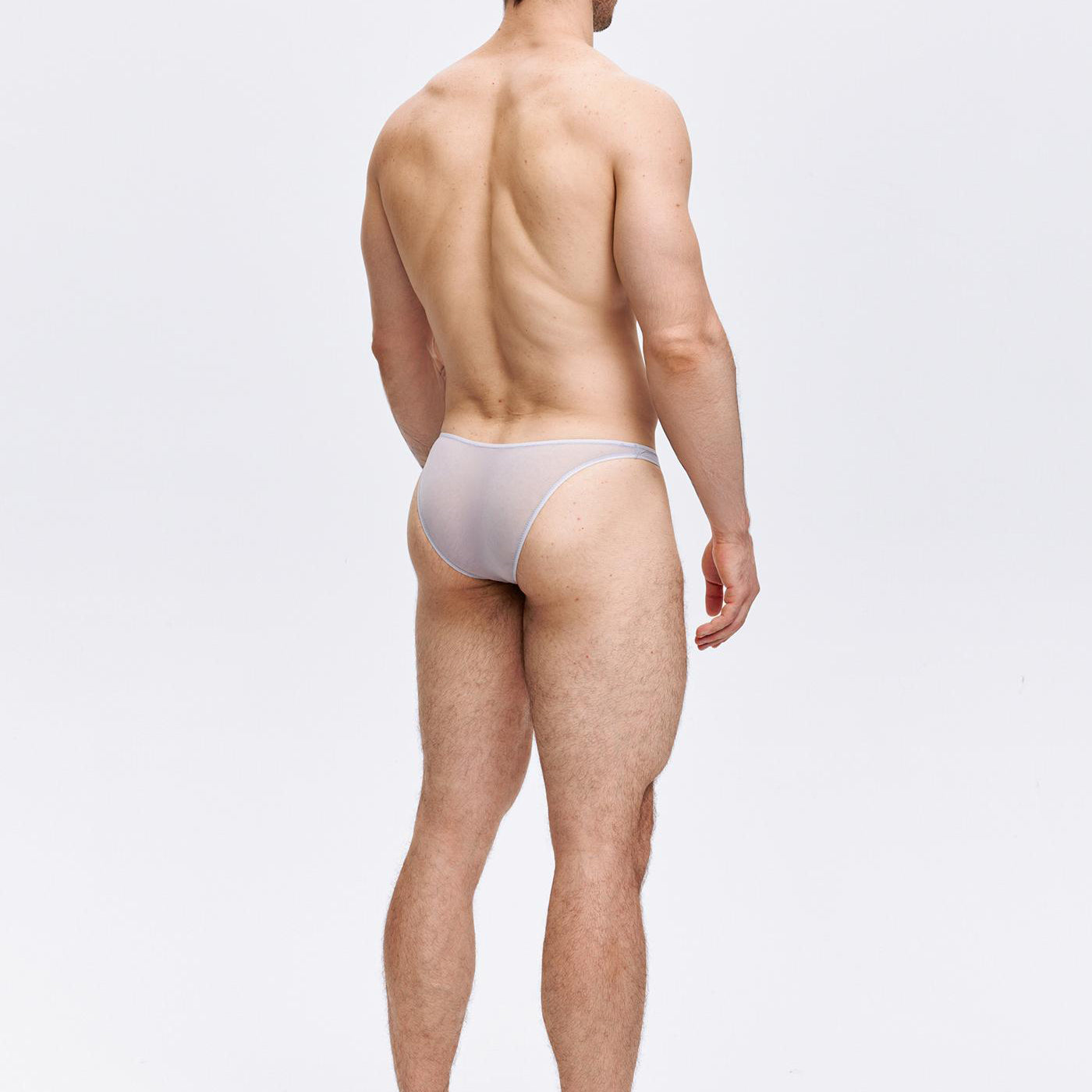 Transparent seamless edge sealing briefs