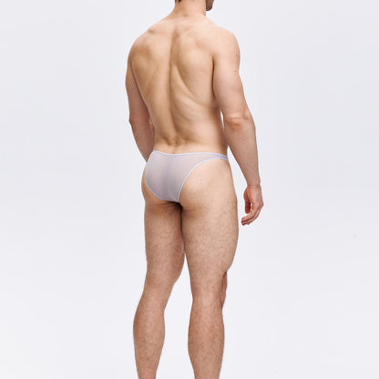 Transparent seamless edge sealing briefs