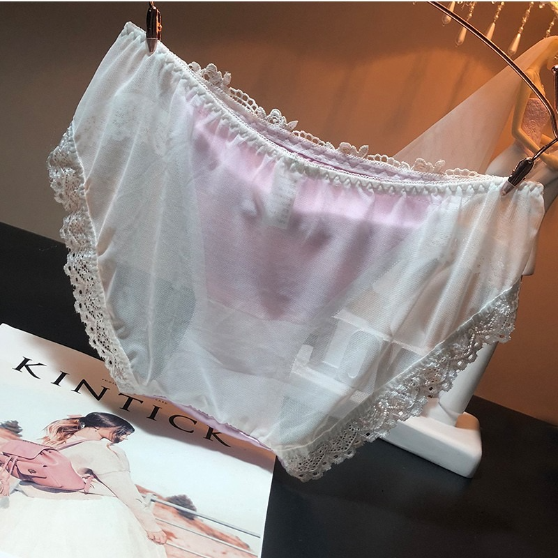 QS Semi-transparent Lace Panty (4 Packs)