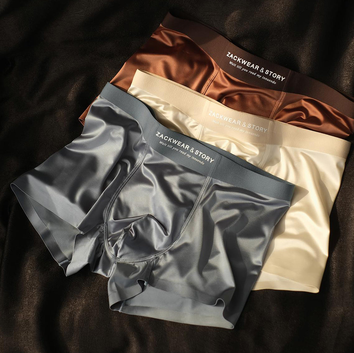 High-grade silky cool boxer briefs