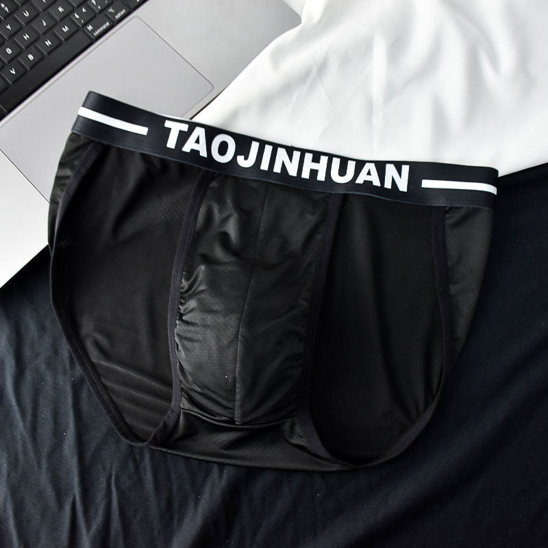 Men's breathable and comfortable mesh briefs
