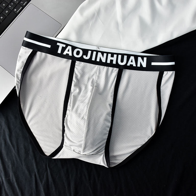 Men's breathable and comfortable mesh briefs