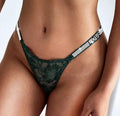 QS Female Lace Dazling Diamond Thong (3 Packs)