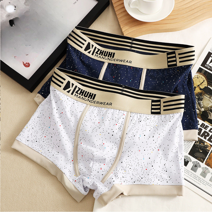 QC New Printed Cotton Men's Underwear