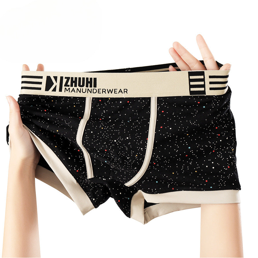 QC New Printed Cotton Men's Underwear