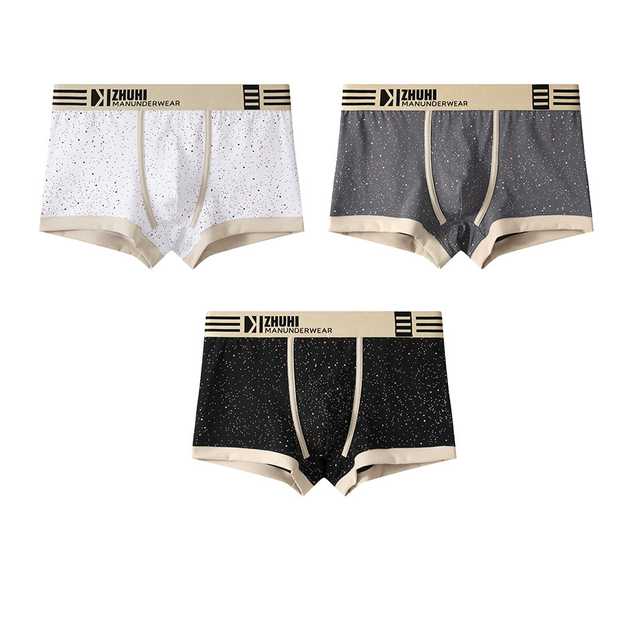 QC New Printed Cotton Men's Underwear