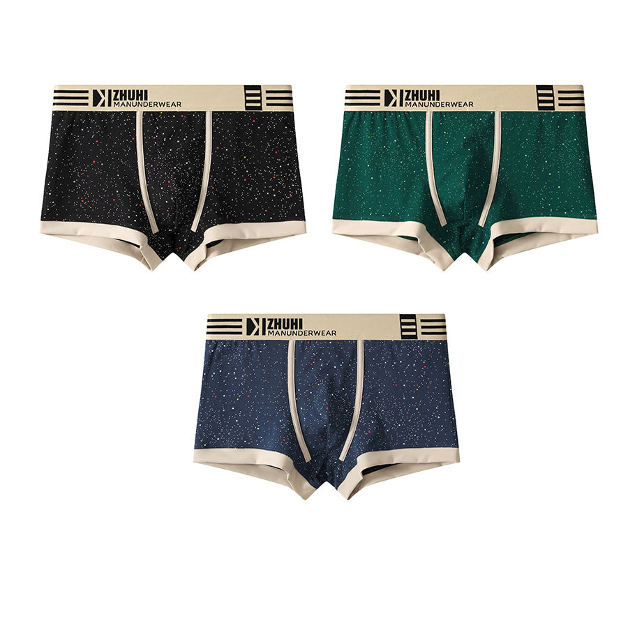 QC New Printed Cotton Men's Underwear