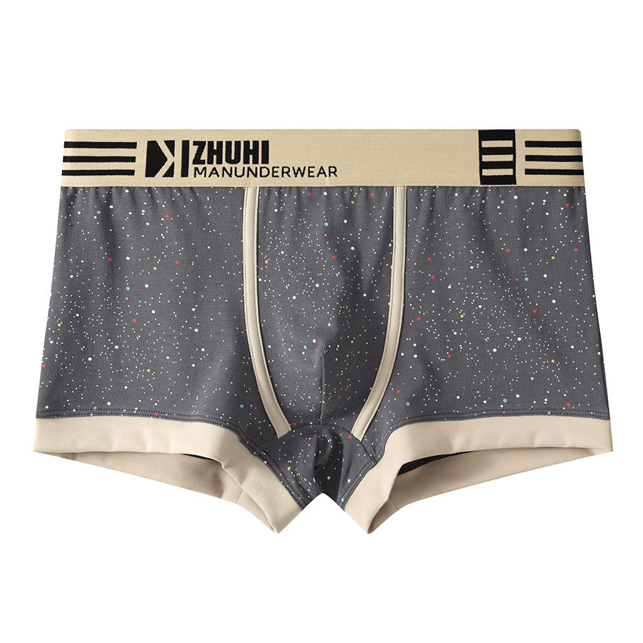 QC New Printed Cotton Men's Underwear