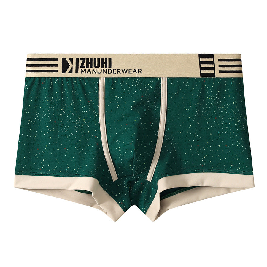 QC New Printed Cotton Men's Underwear